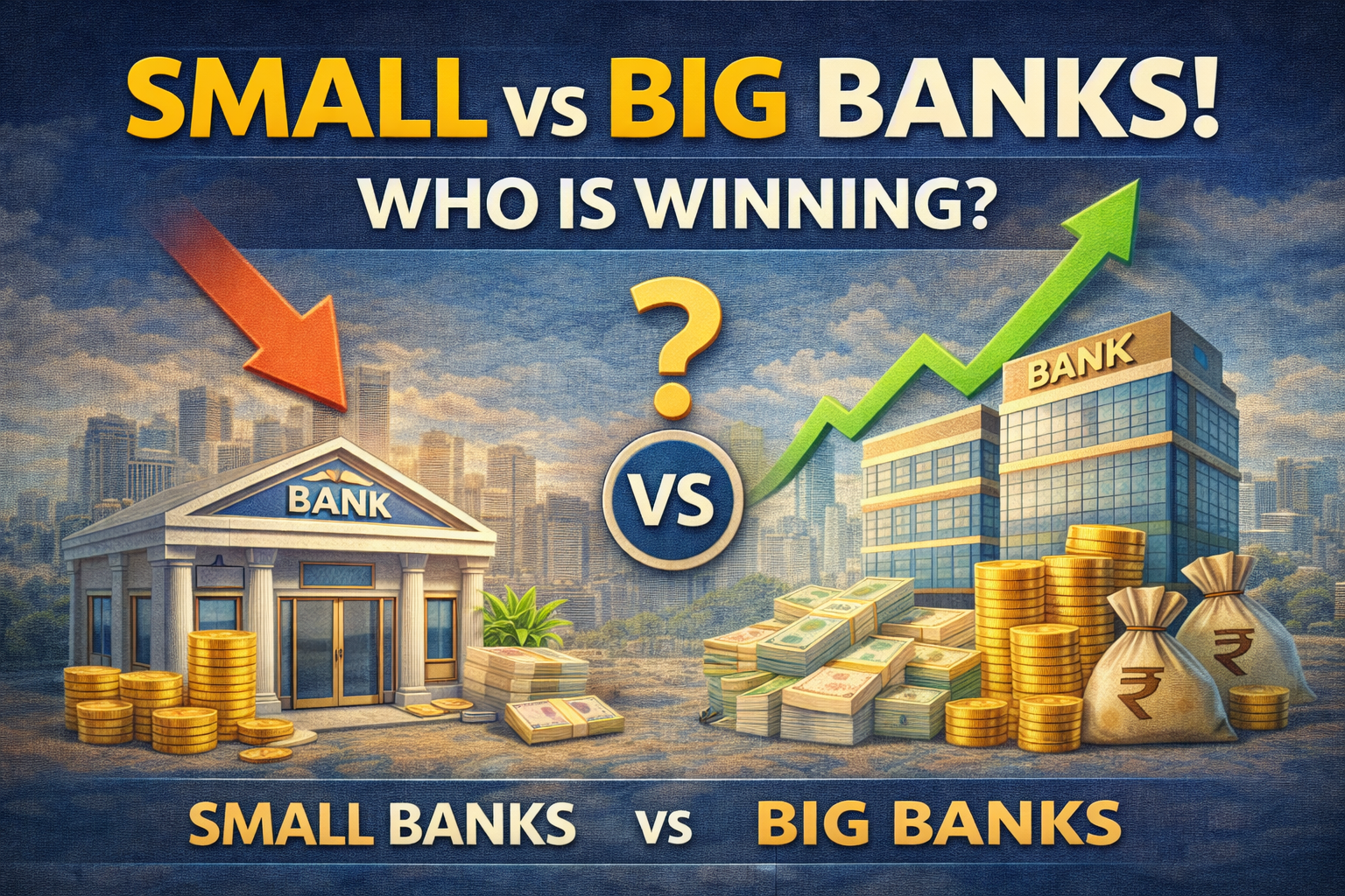 small finance banks vs big banks growth comparison India 2026